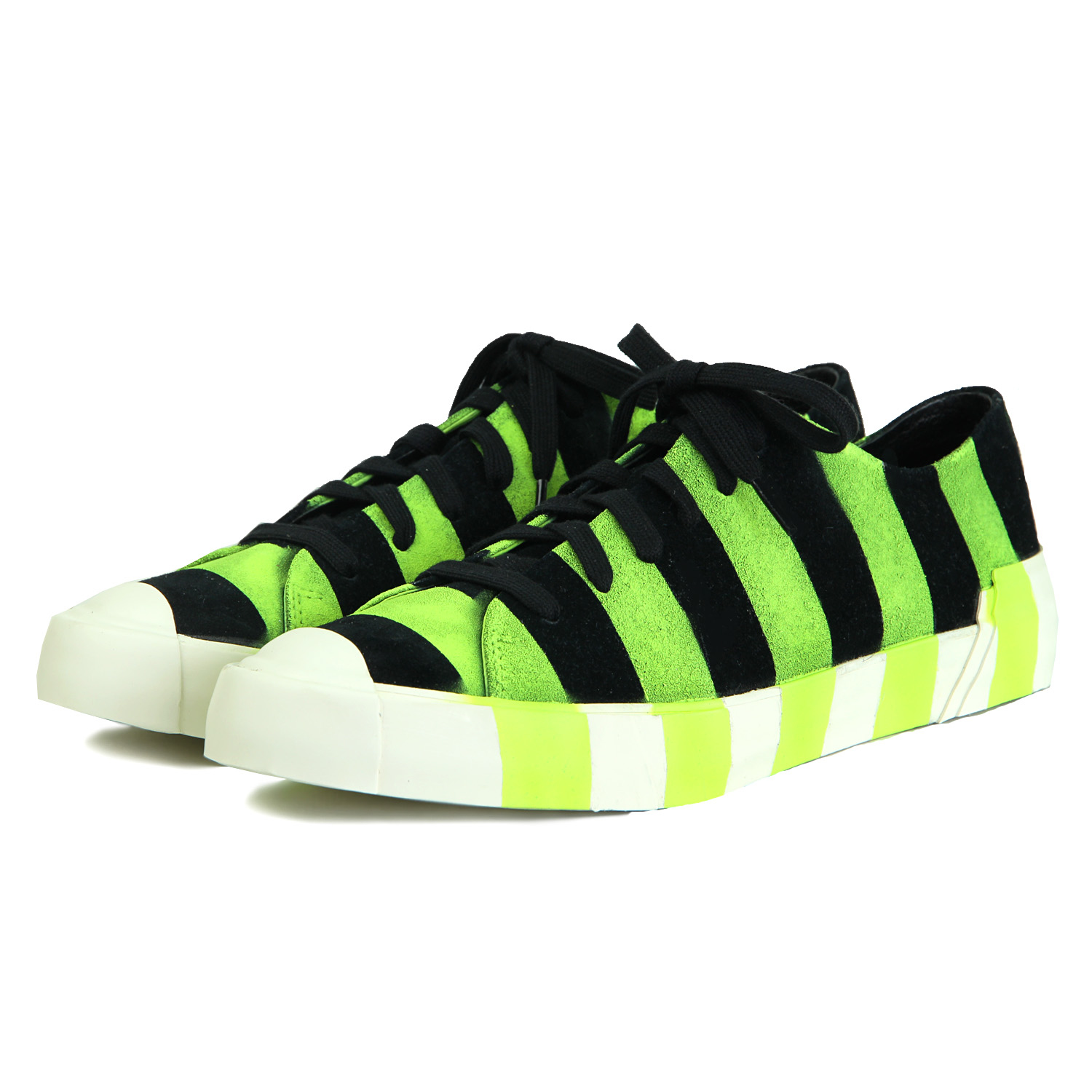Jailbreak M1199 GreenStripe Leather Senakers