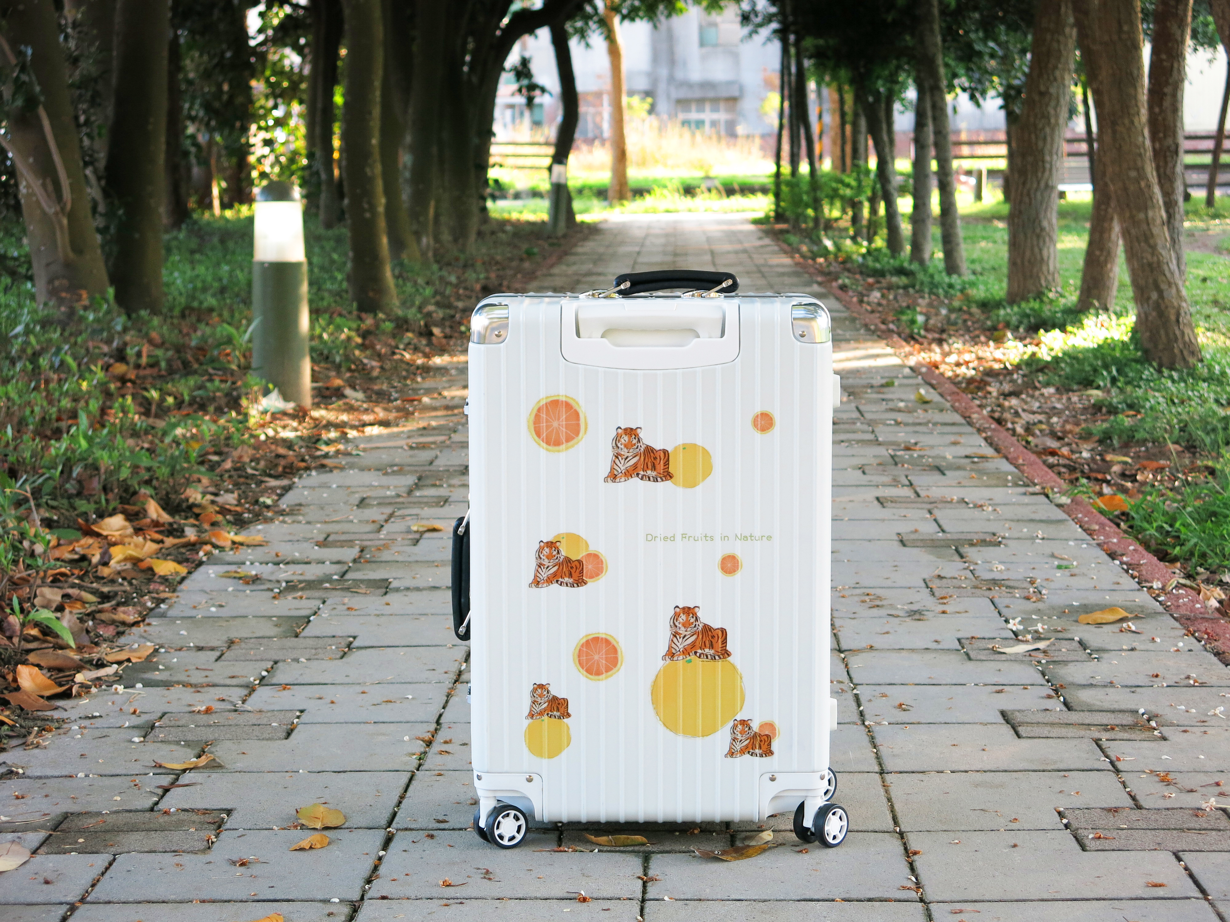 柑橘虎行李箱