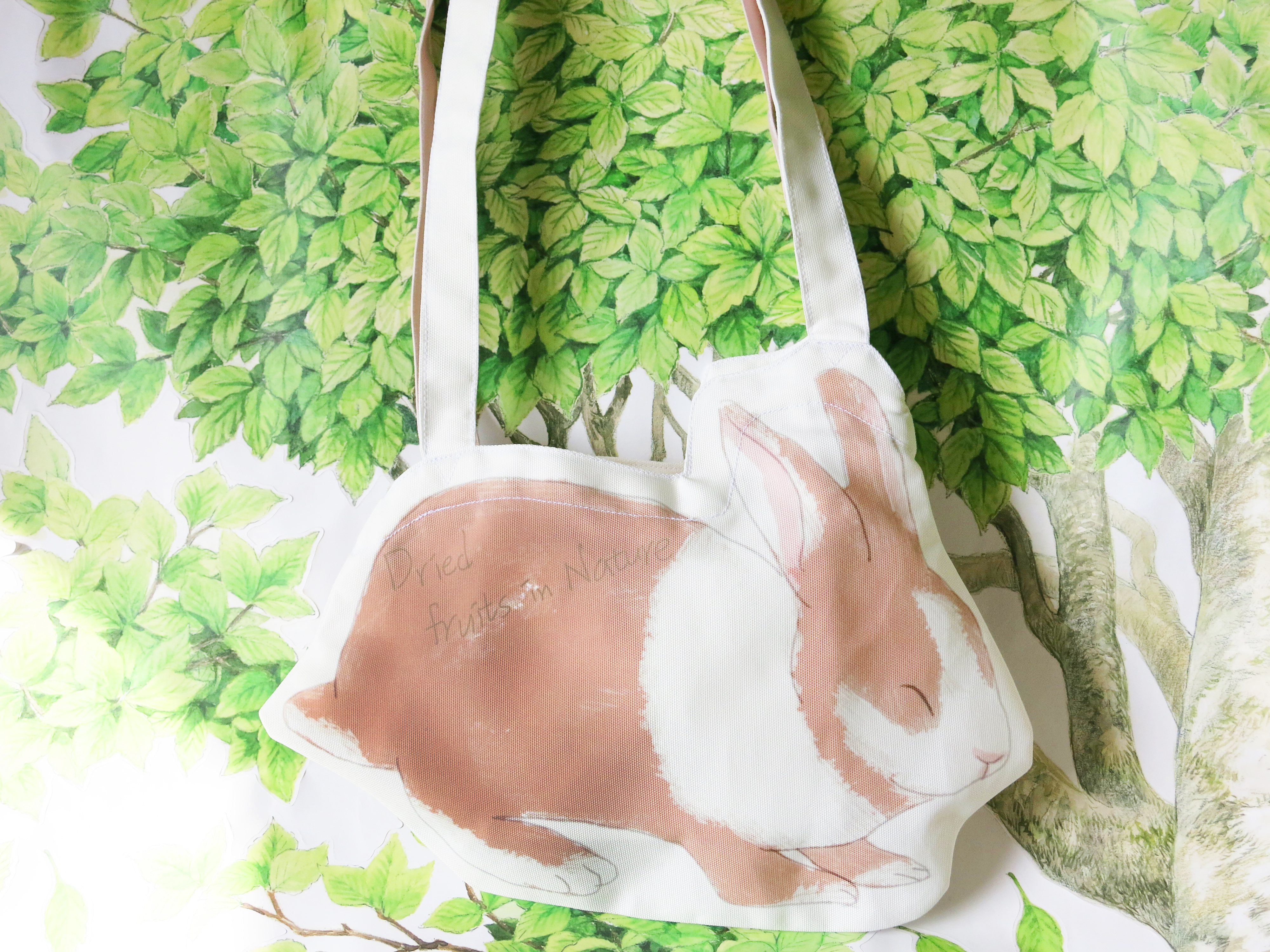 粉紅兔造型側背包