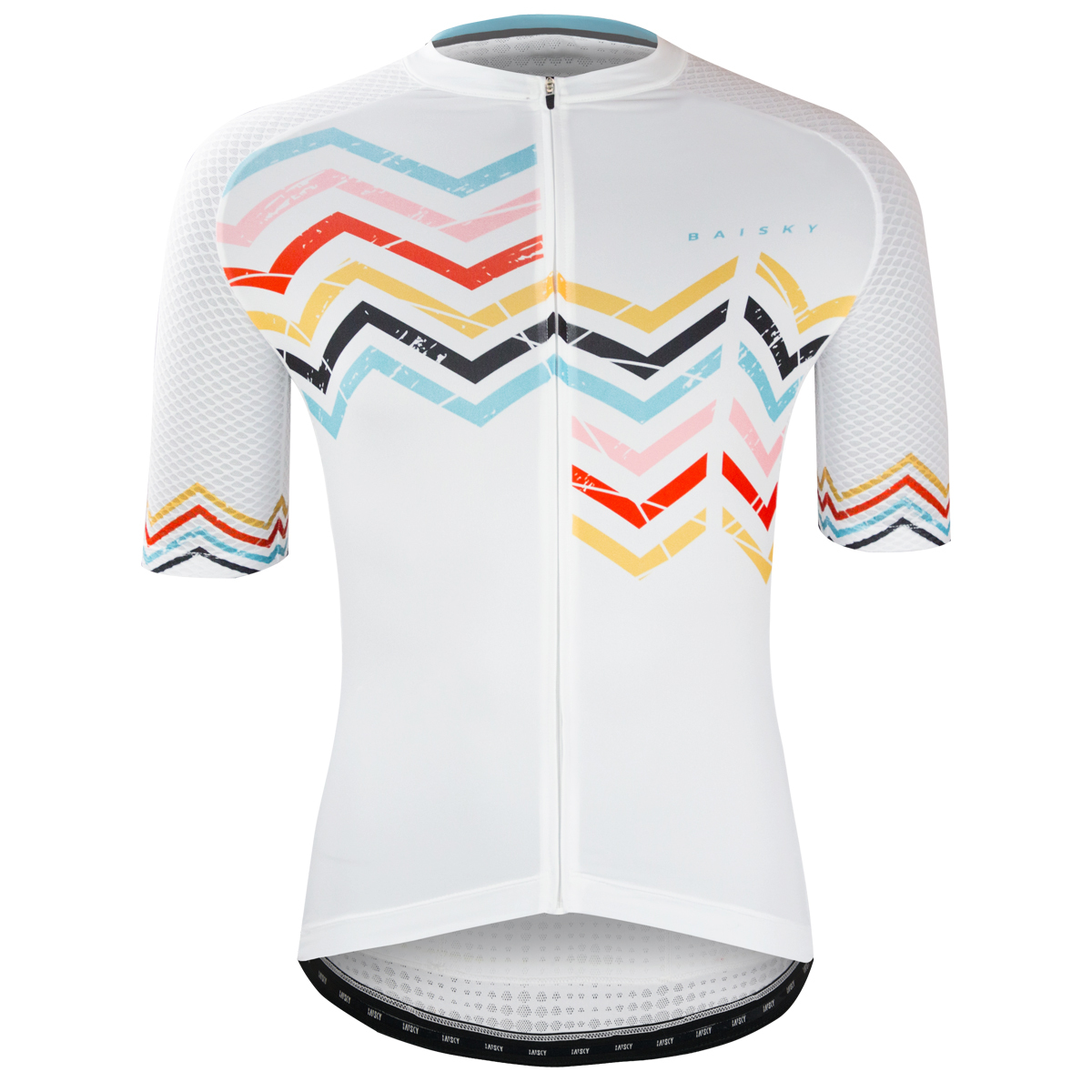 男款短車衣 越嶺 白