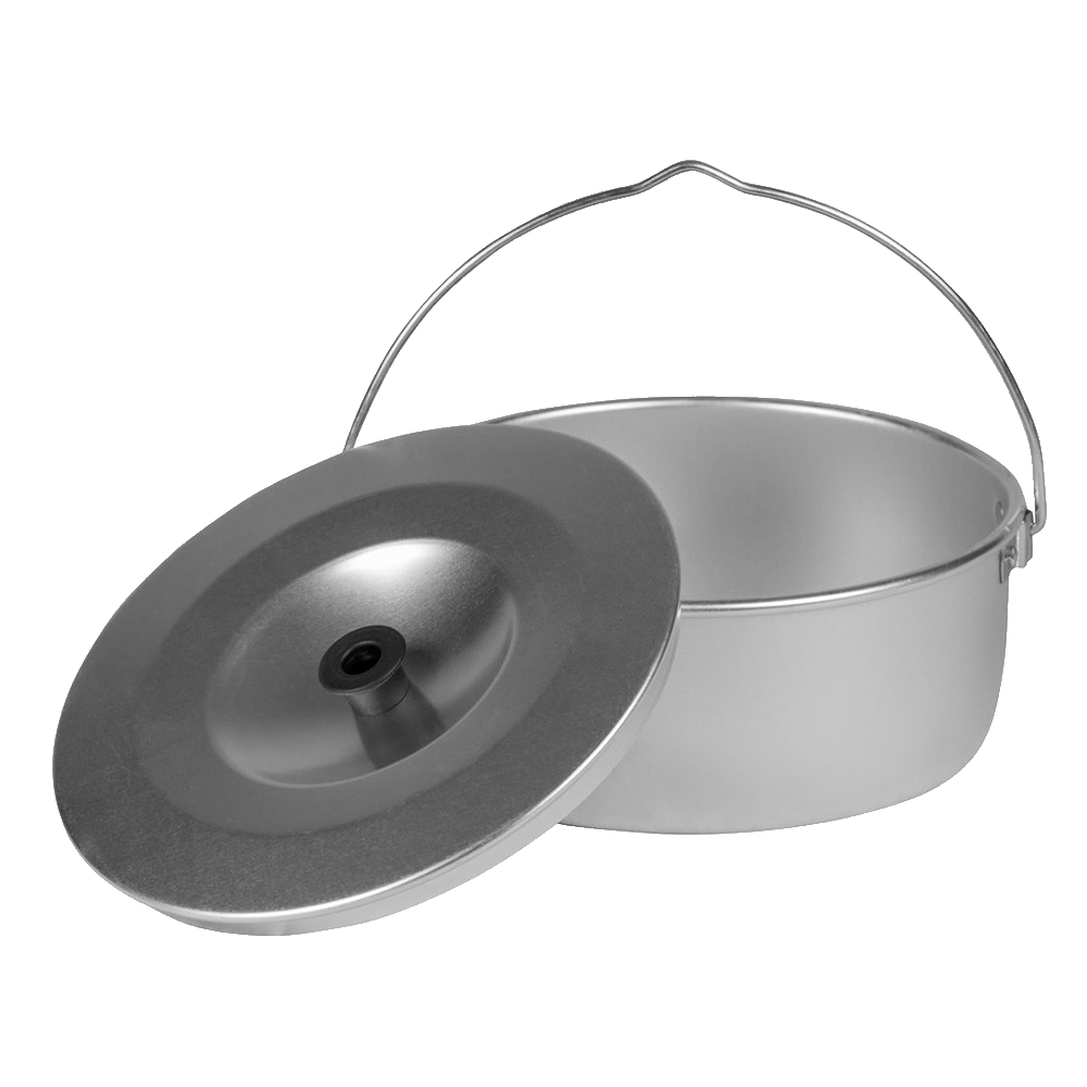 Trangia 612410超輕鋁平底手提 燉/湯鍋 1.0L (含鍋蓋)