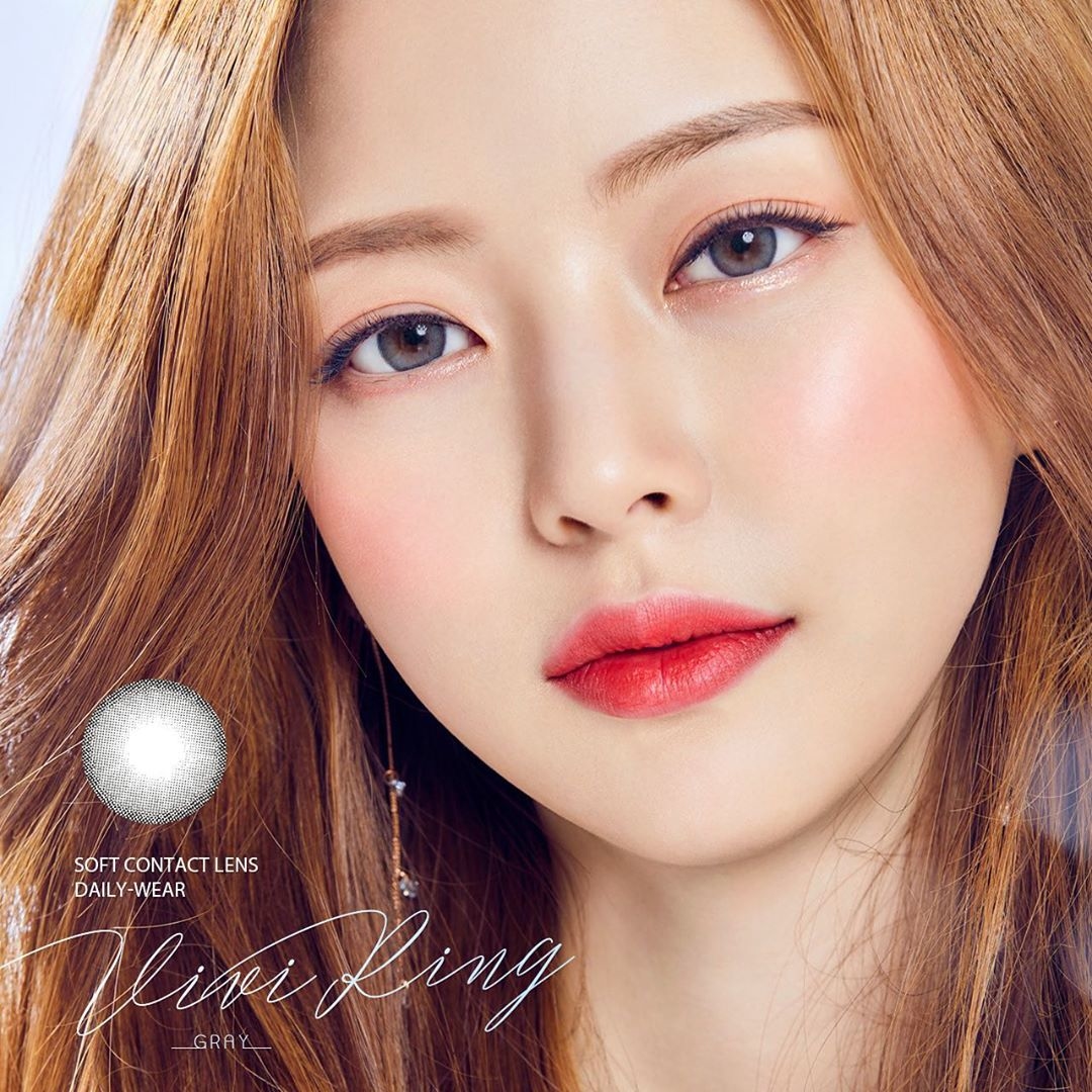 「1+2 ｣ OLENS ViVi Ring Gray 1month/ 2p