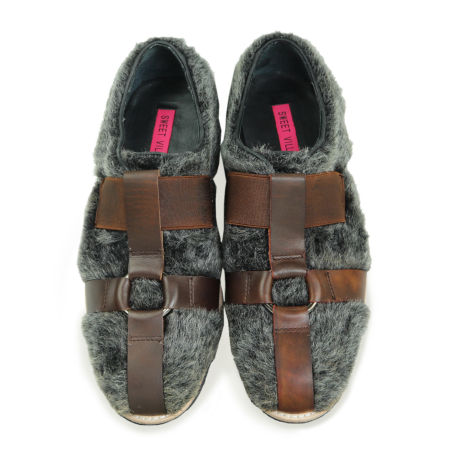 Rope M1200 BrownBlack Leather Sneakers