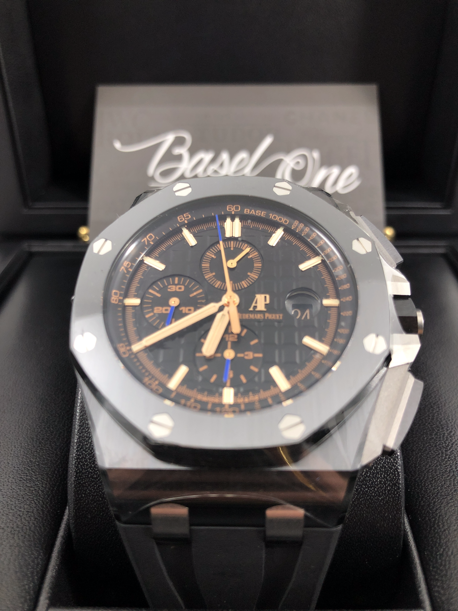 BRAND NEW AUDEMARS PIGUET 26405CE CERAMIC ROYAL OAK OFFSHORE CHRONOGRAPH BLACK 44MM