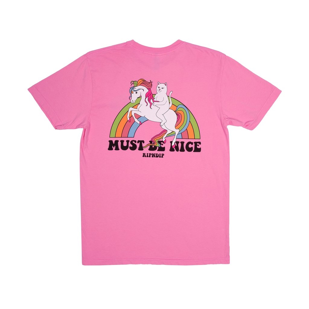 [現貨] RIPNDIP My Little Nerm Tee  (Pink)