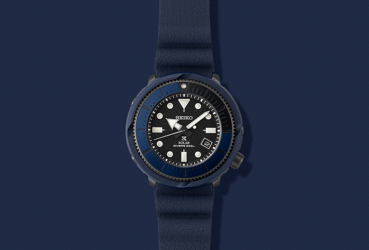 萬年鐘錶 - SEIKO PROSPEX  太陽能潛水錶 V157-0DC0B / SNE533P1 錶徑46.2MM