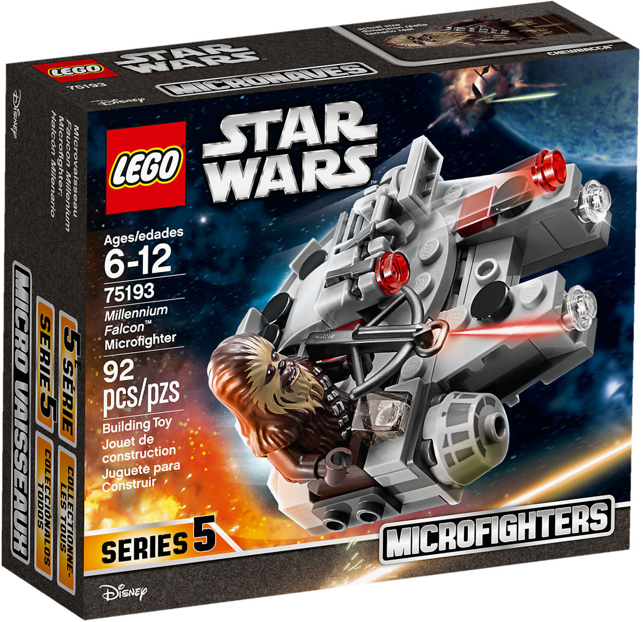 LEGO 75193 Star Wars™ - Millennium Falcon™ Microfighter