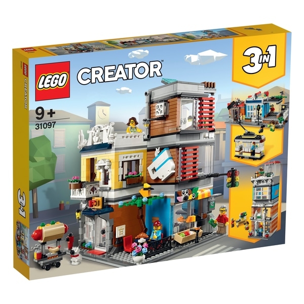 LEGO 31097 Creator Expert - Townhouse Pet Shop & Café 聯排別墅竉物店和咖啡店 (Creator 3in1)
