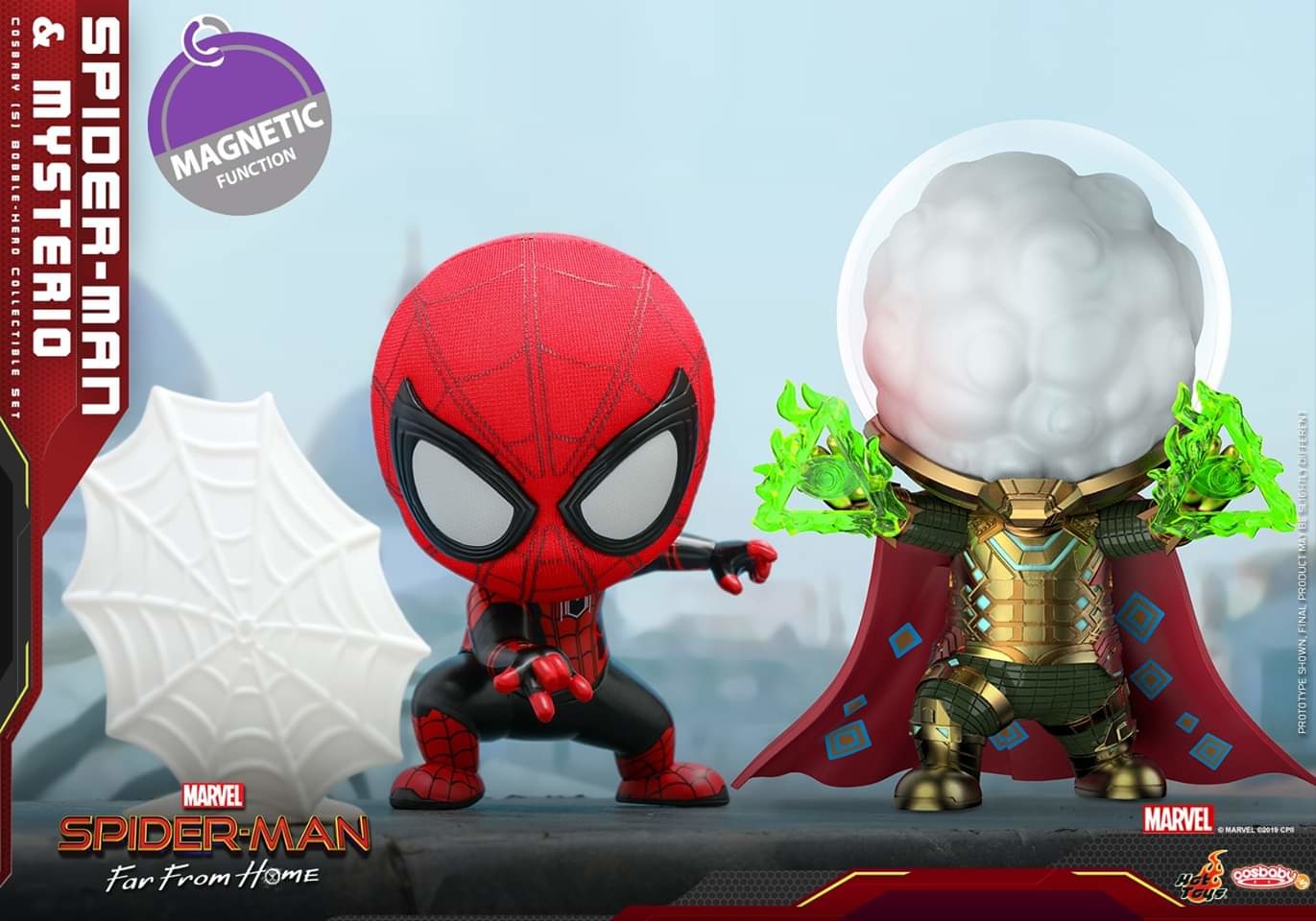 Hot Toys Spider-Man and Mysterio Cosbaby