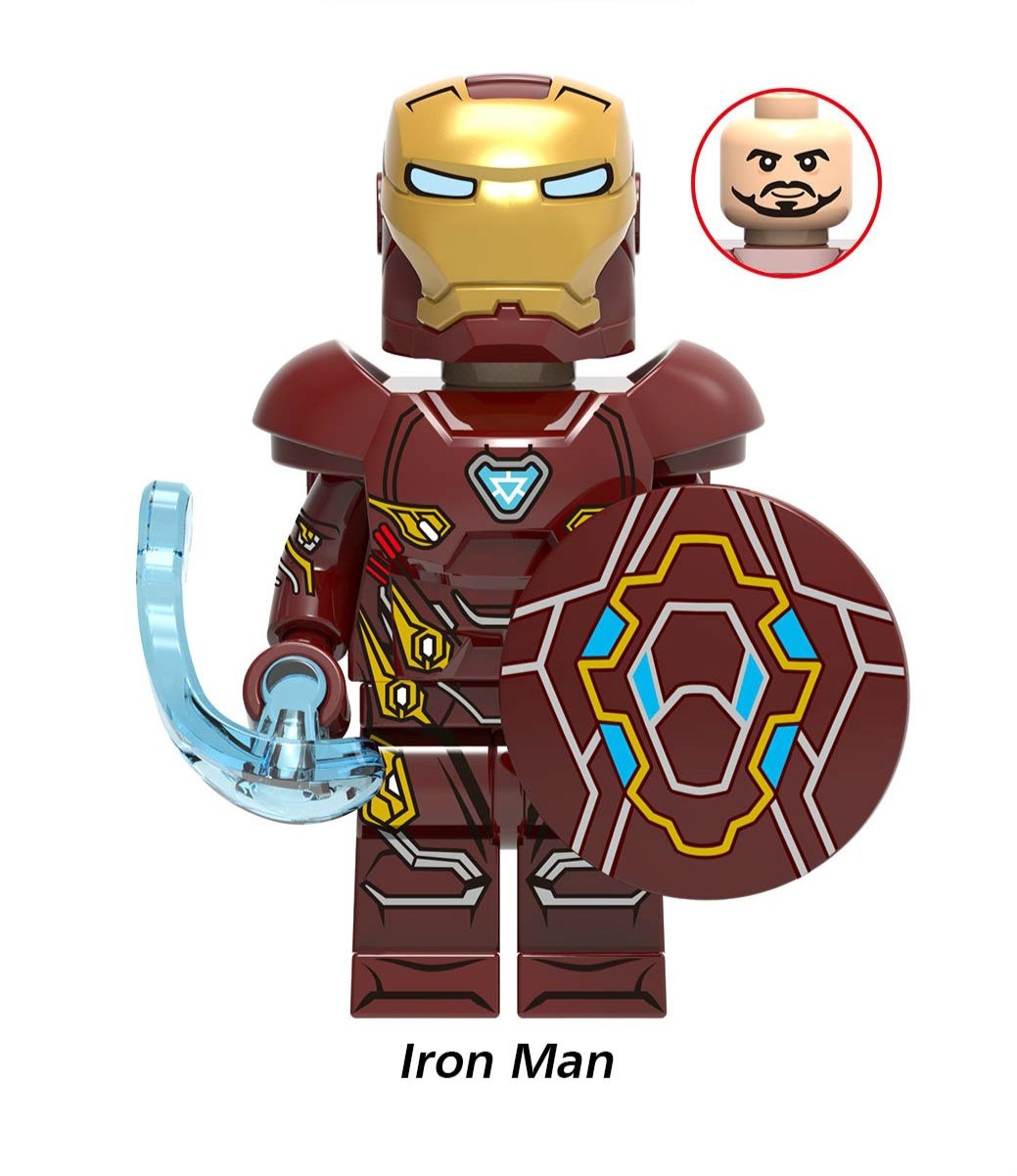 Iron Man Avengers Endgame Custom Mavrel DC Super Heroes Minifigs Minifigures Fit Lego X1277