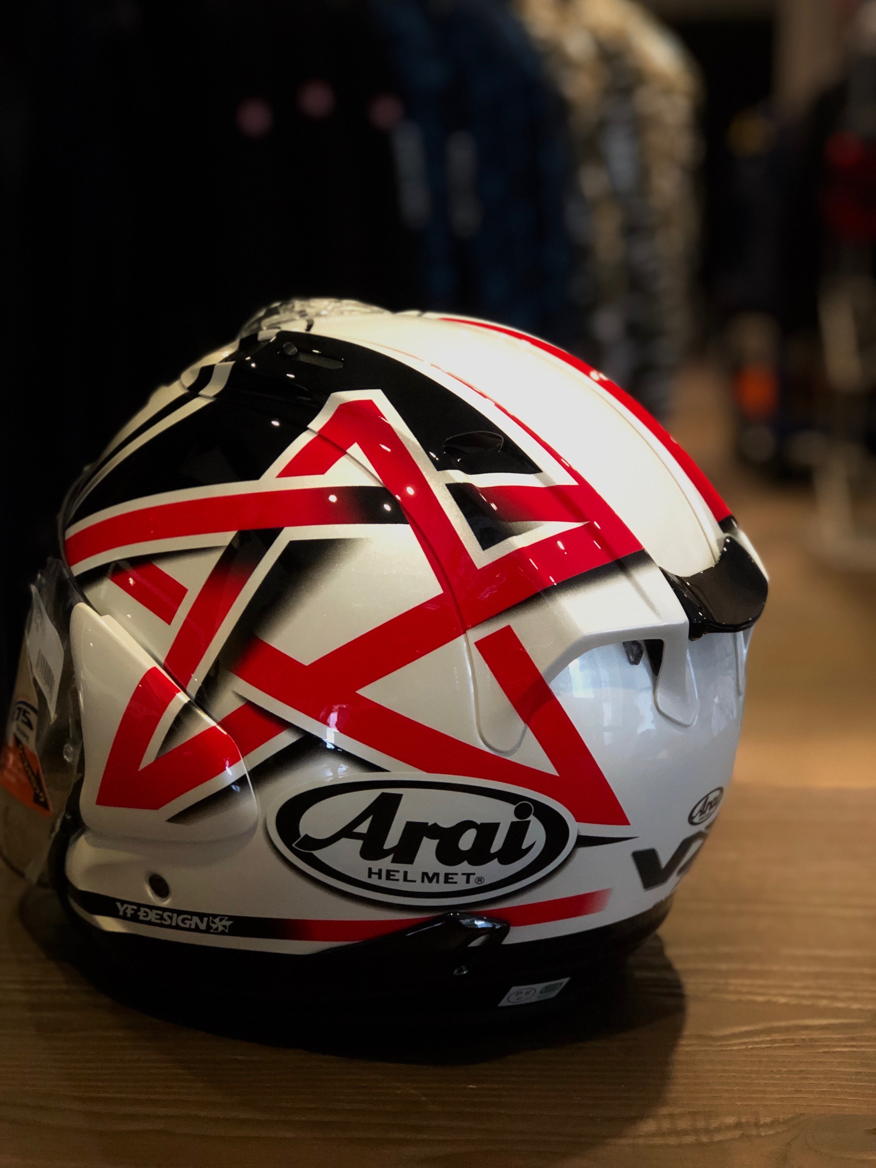 56DESIGN VZ-RAM NAKANO 五芒星彩繪安全帽