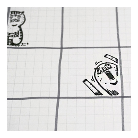 【ehcat貓室友】角落蛋頭印章