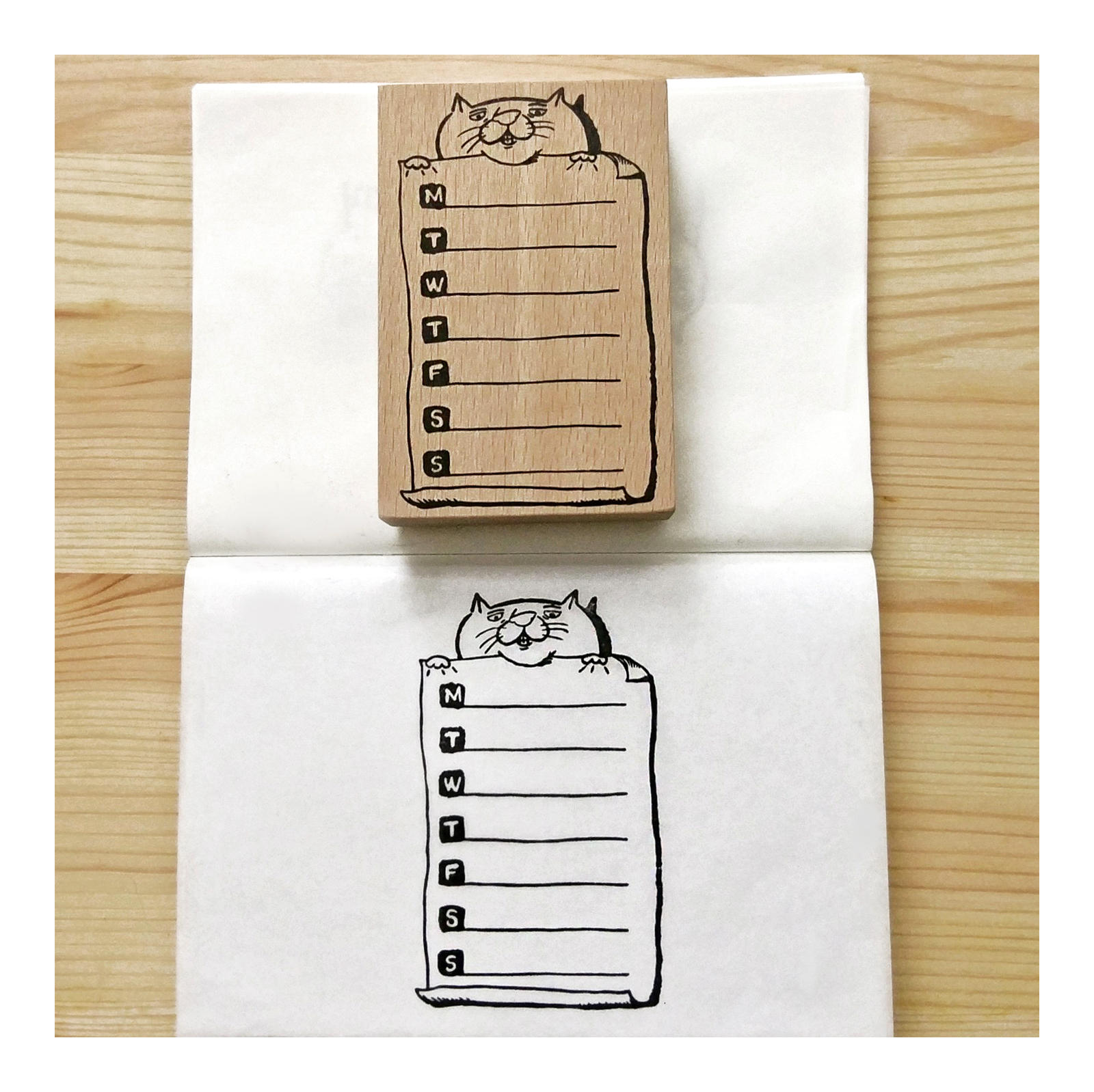 【ehcat貓室友】Weekly Plan 印章