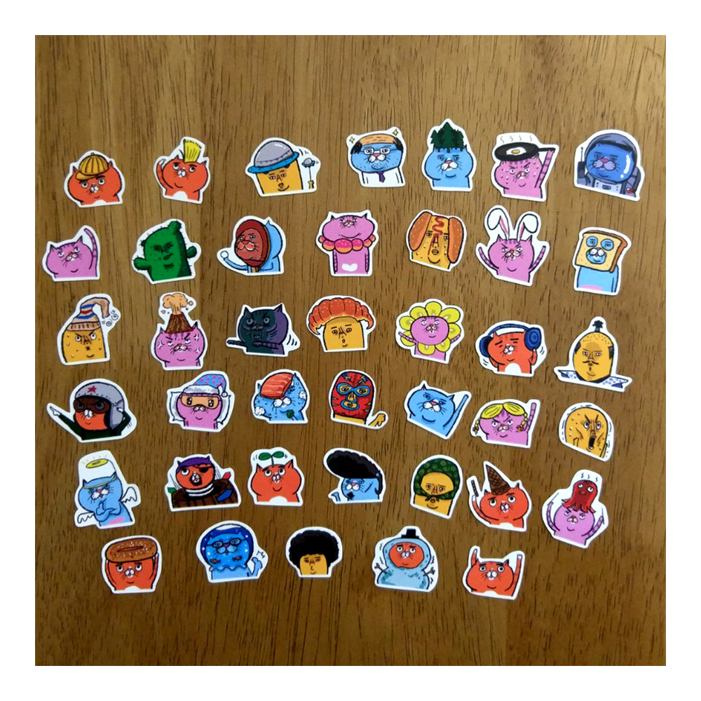【ehcat貓室友】貓室友角色貼紙包