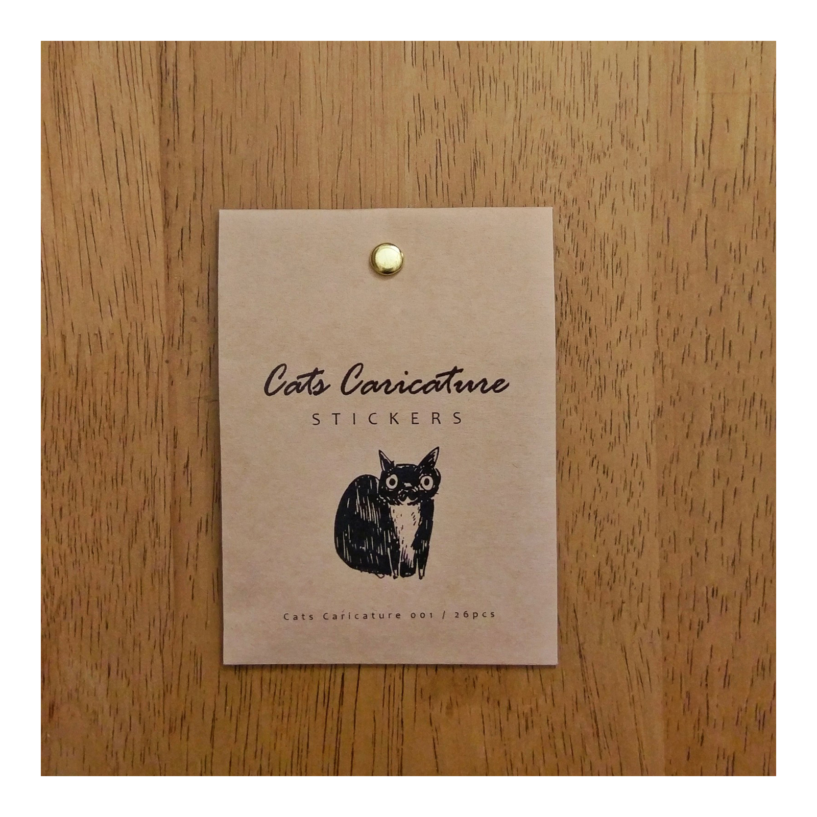 【ehcat貓室友】貓似顏和紙貼紙包-01