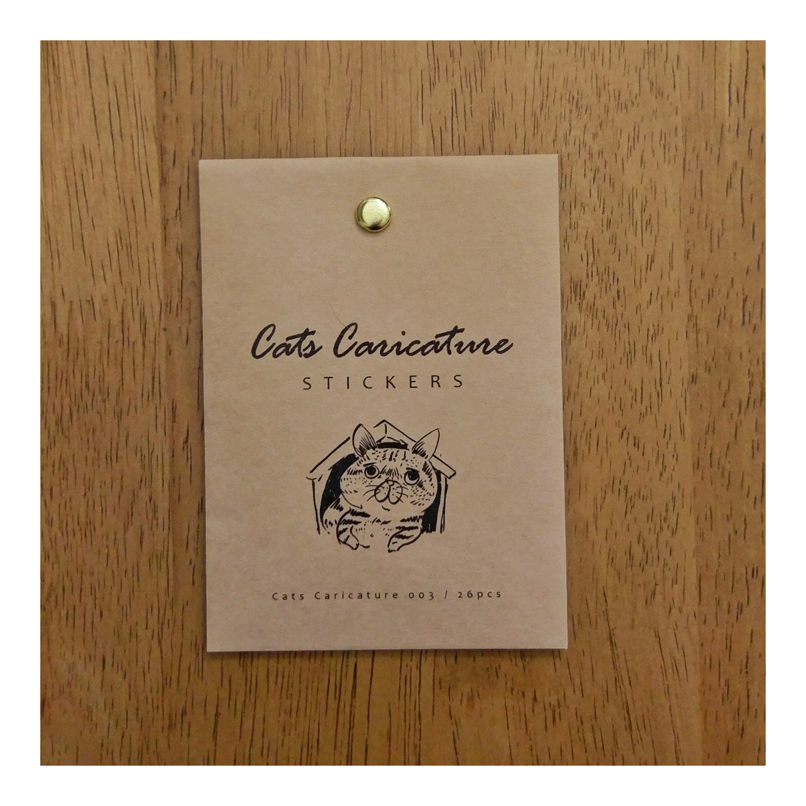 【ehcat貓室友】貓似顏和紙貼紙包-03