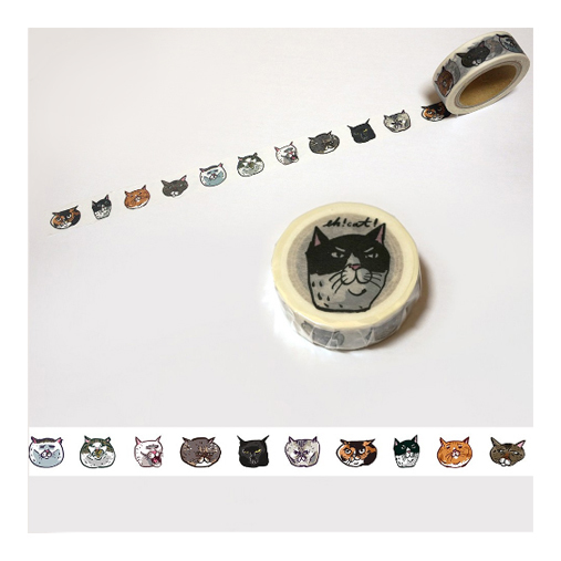 【ehcat貓室友】貓似顏紙膠帶