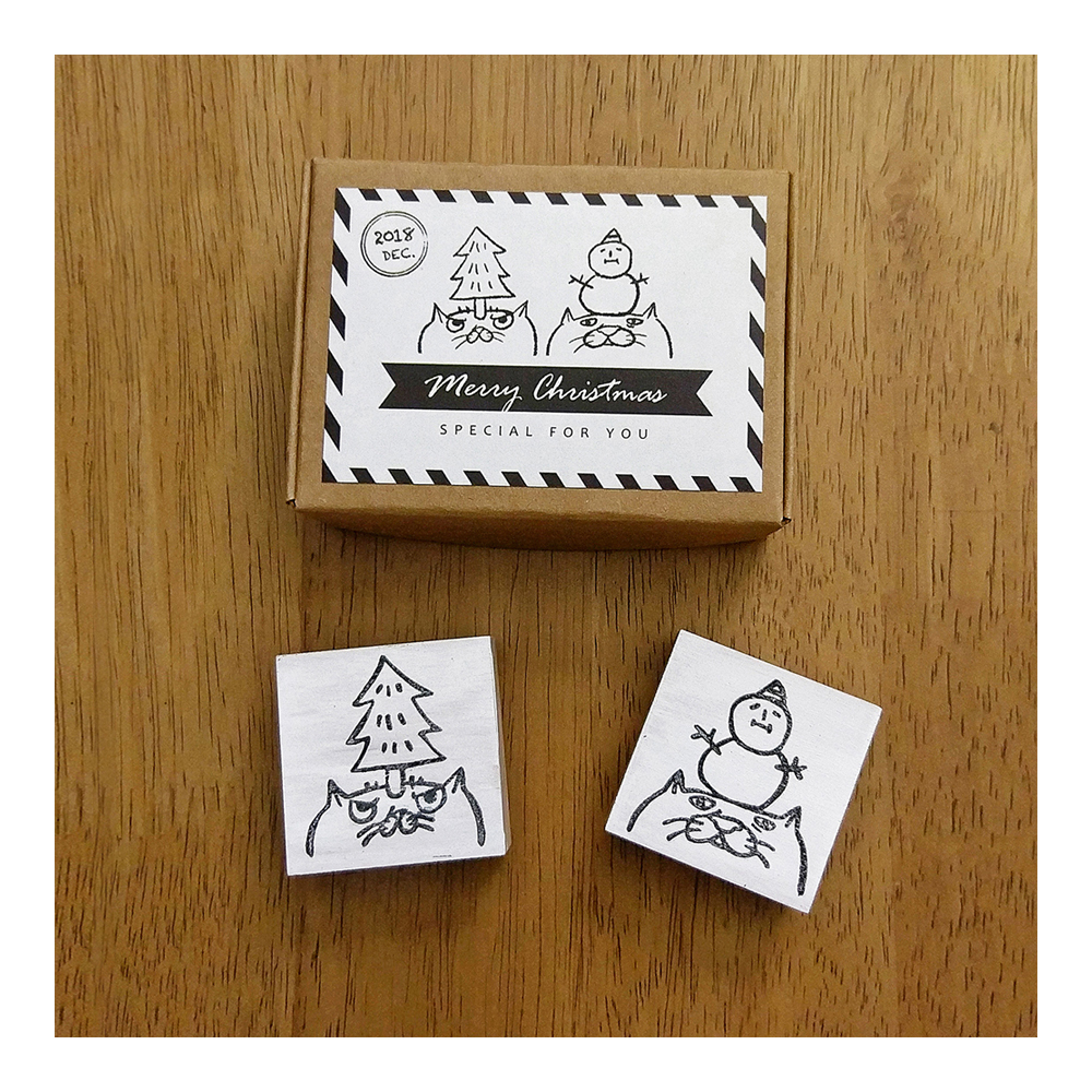 【ehcat貓室友】聖誕限定手刻章