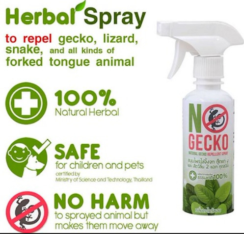 泰國 NoGecko 天然草本驅趕四腳蛇噴霧 200ml