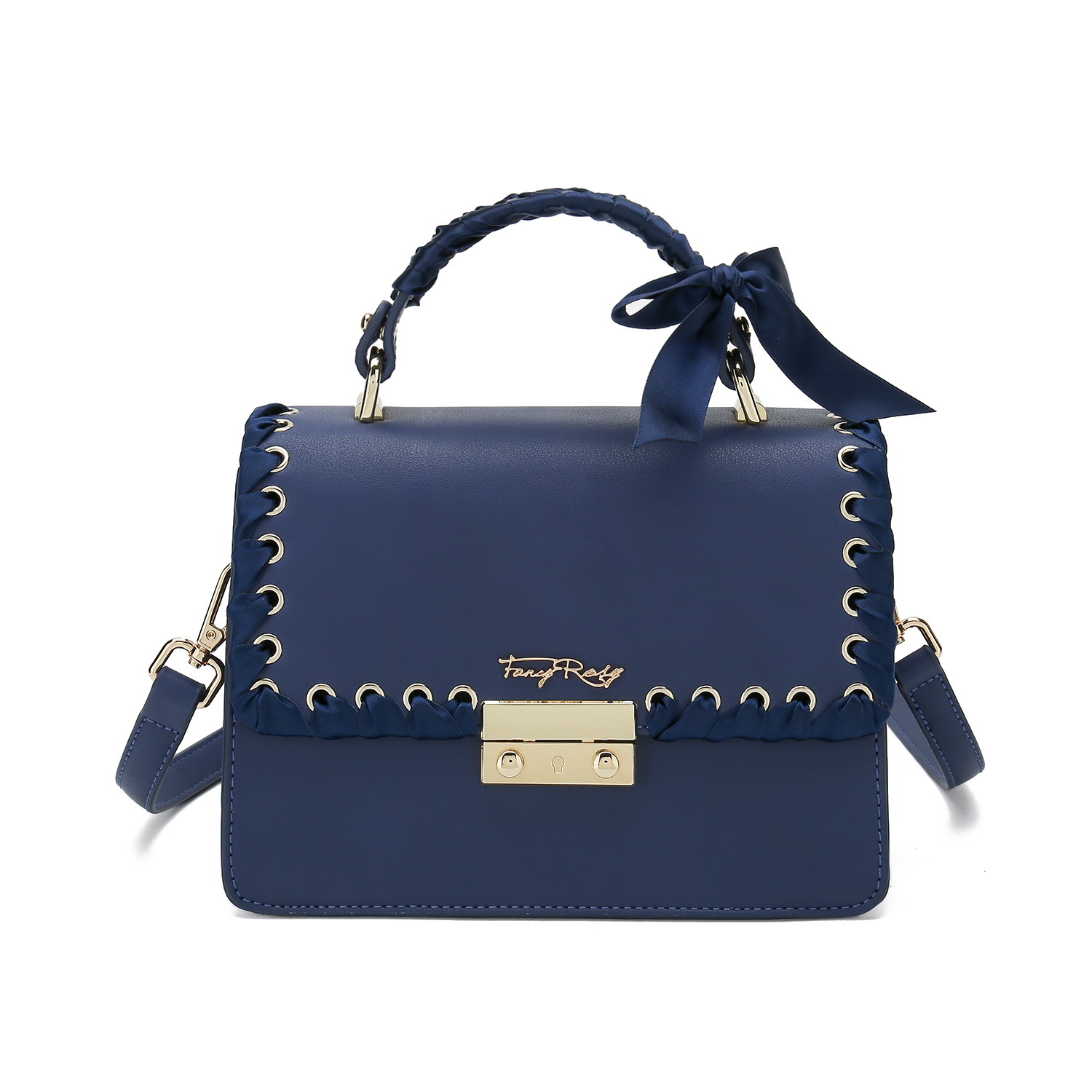 Fancy Bow Bow Ribbon Shoulder Bag