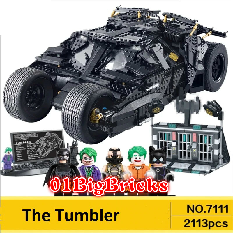Building Blocks Sets DC Super Hero Batman Movie 34005 The Tumbler Car Kids Toys 