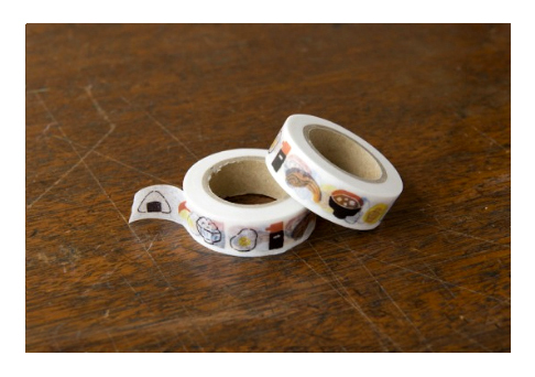 【ehcat貓室友】日本進口 手紙舍 高旗将雄 日式早餐 紙膠帶