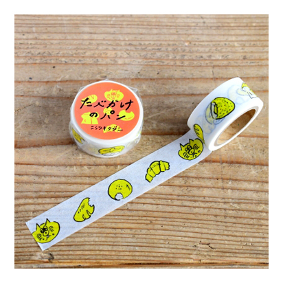 【ehcat貓室友】日本進口 手紙舍 Nishiwaki Tadashi 吃麵包 紙膠帶