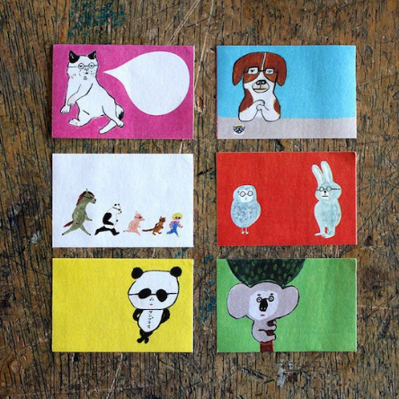 【ehcat貓室友】日本進口 手紙舍 Keiko Shibata Megane-san part2 紙膠帶