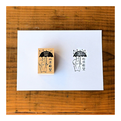 【ehcat貓室友】日本進口 手紙舍 Midori Asano 保持乾燥 印章