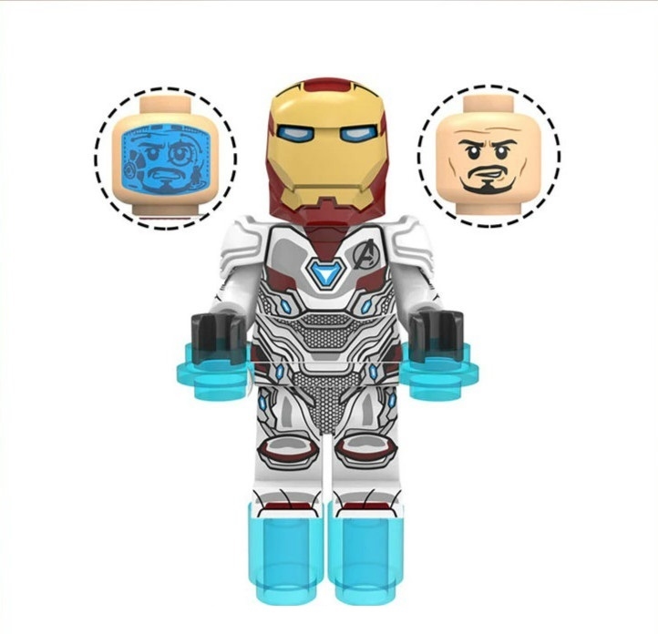 Iron Man Avengers Endgame Custom Mavrel DC Super Heroes Minifigs Minifigures Fit Lego XP189