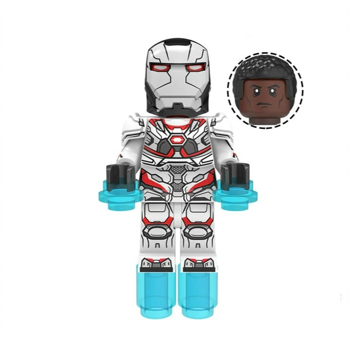 War Machine Avengers Endgame Custom Mavrel DC Super Heroes Minifigs Minifigures Fit Lego XP194