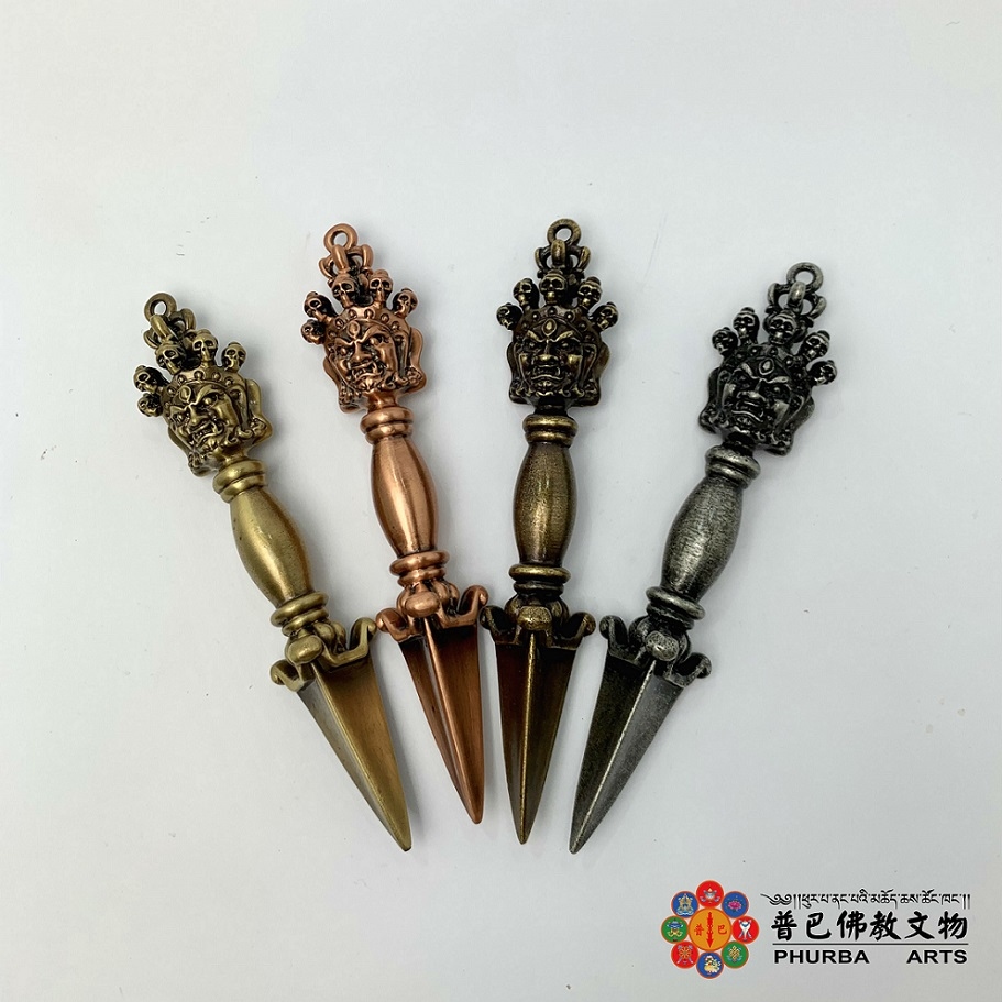 金剛杵A 悪魔祓い 独鈷杵 ヴァジュラ 密教法具 大型 長さ約16.5