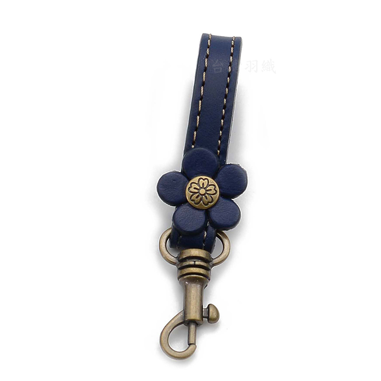 真皮花朵小吊飾【有3種顏色可選購】