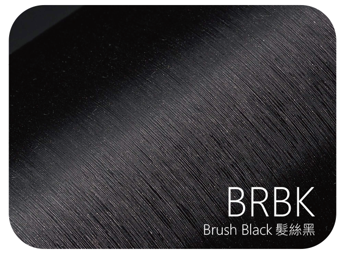 LIFE+GUARD BRBK Brush Black 髮絲黑 風格貼膜樣式，適用於相機、鏡頭與 3C 裝置表面保護與風格打造