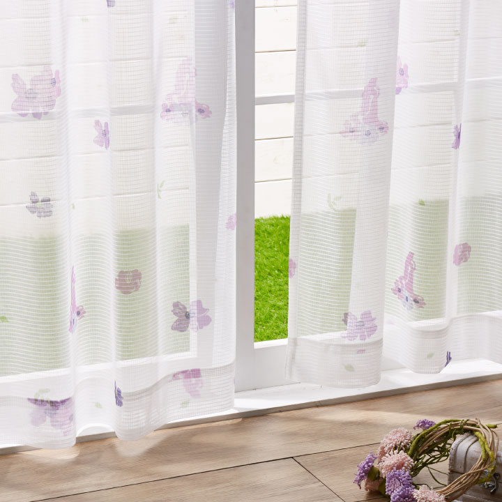 19048-RP 迪士尼長髮公主窗紗 (一套2塊) #JP-BD19-SB-433