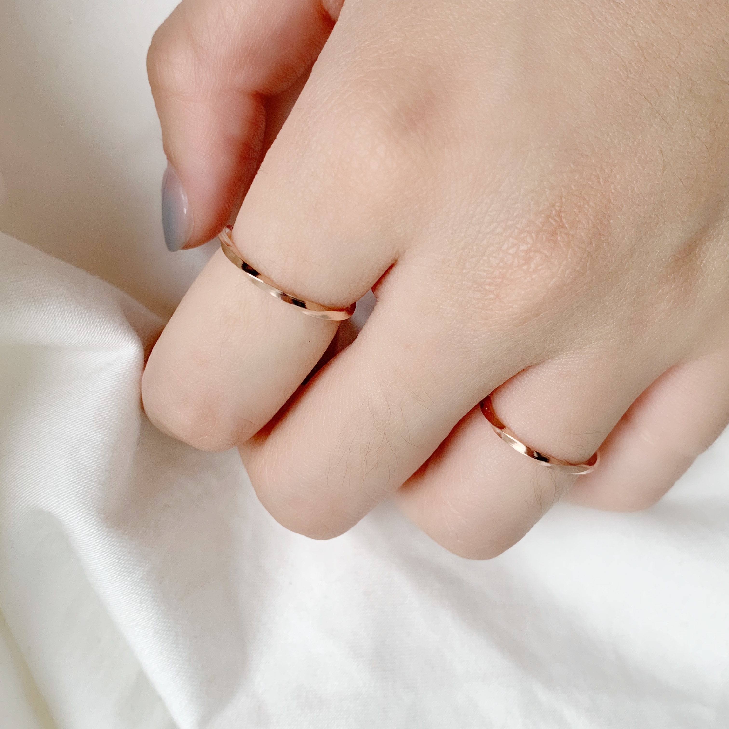 扭扭戒指-玫瑰金