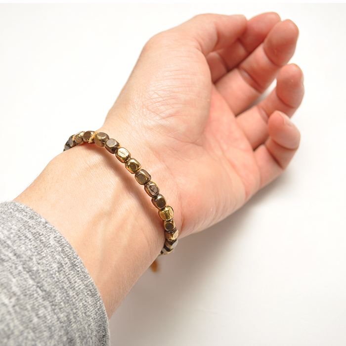 アクセサリー AMP JAPAN Deerskin Bracelet AMP JAPAN Deerskin Bracelet With Maria_BRN , 4AK-163_BR