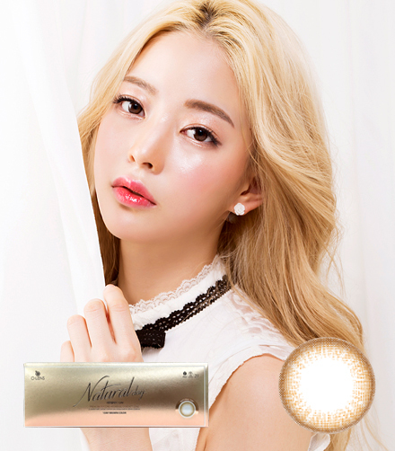 [ OLENS ] Natural day Brown 1-day /20p