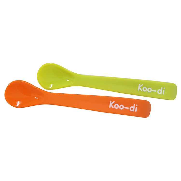 Koodi - 寶寶矽膠防滑湯匙 (2件裝)