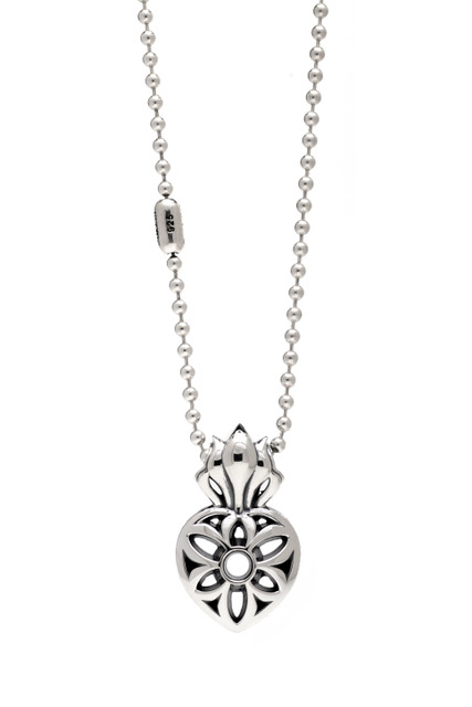 Sacred Rosette Pendant, Sterling