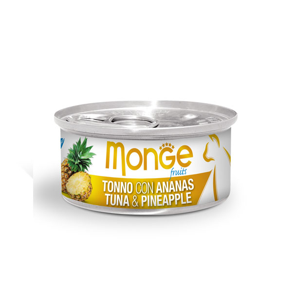 (6罐起@$13.5) Monge Fruits 水果系列 - 吞拿魚配菠蘿 80g