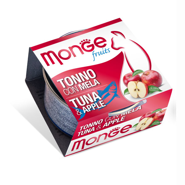 (6罐起@$13.5) Monge Fruits 水果系列 - 吞拿魚配蘋果 80g