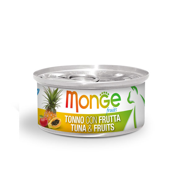 (6罐起@$13.5) Monge Fruits 水果系列 - 吞拿魚配雜果 80g