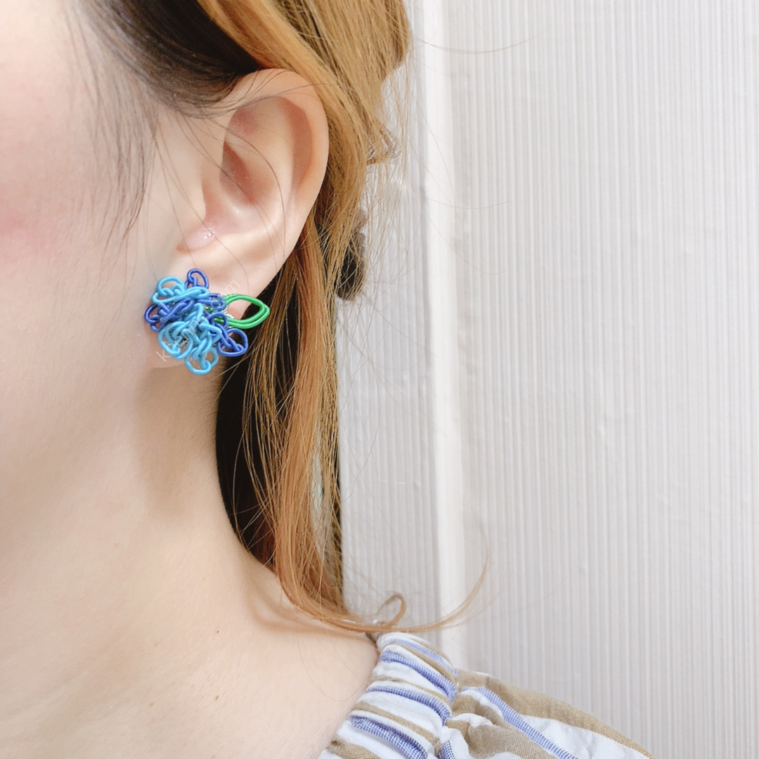 [網站限定優惠]【Gargle】 日本繡球花耳環