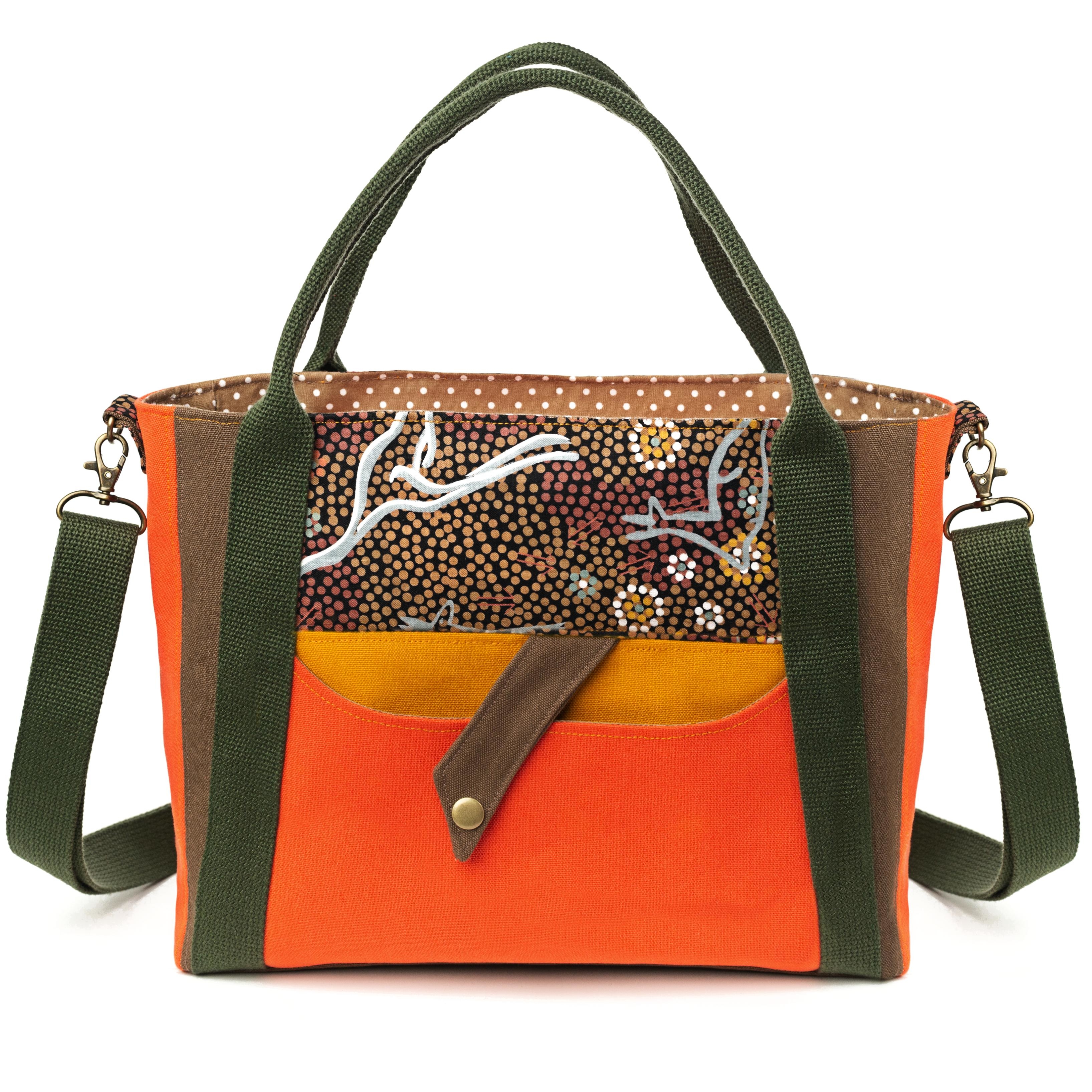 歐若拉帆布手提包(材料包)