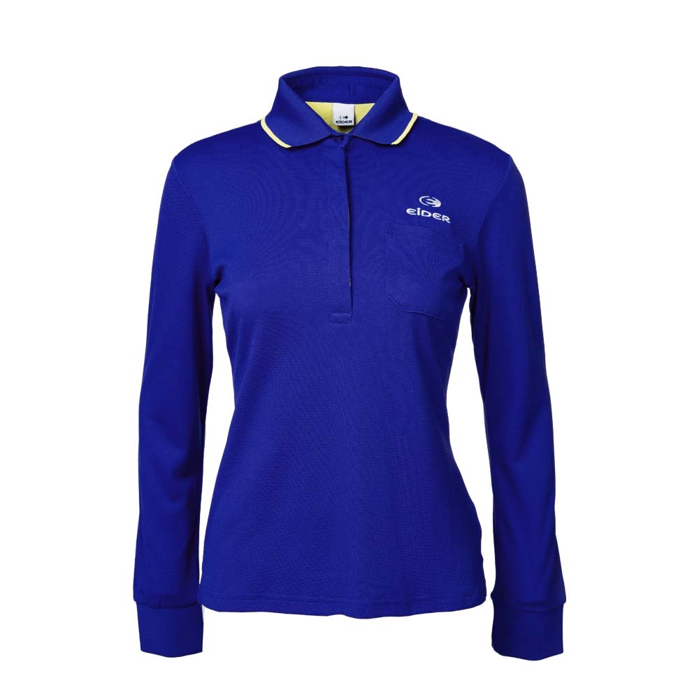【EIDER】女多功能排汗透氣長袖POLO衫 / 8EIV2832