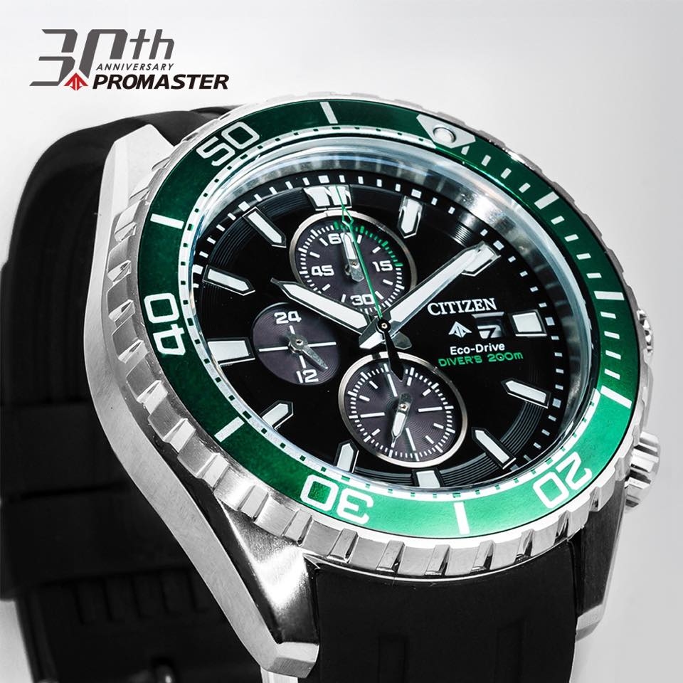 萬年鐘錶 - Citizen 星辰錶 30周年限量 光動能潛水錶 CA0715-03E 表徑44.5MM