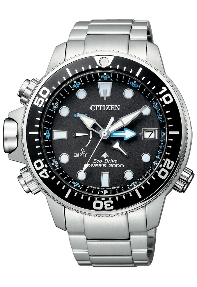 萬年鐘錶 - Citizen 星辰錶    PROMASTER 光動能男錶  潛水錶  BN2031-85E  錶徑46.1MM