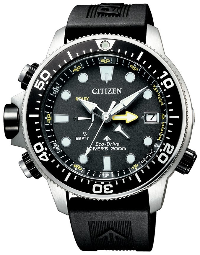 萬年鐘錶 - Citizen 星辰錶    PROMASTER 光動能男錶  潛水錶  BN2036-14E  錶徑46.1MM