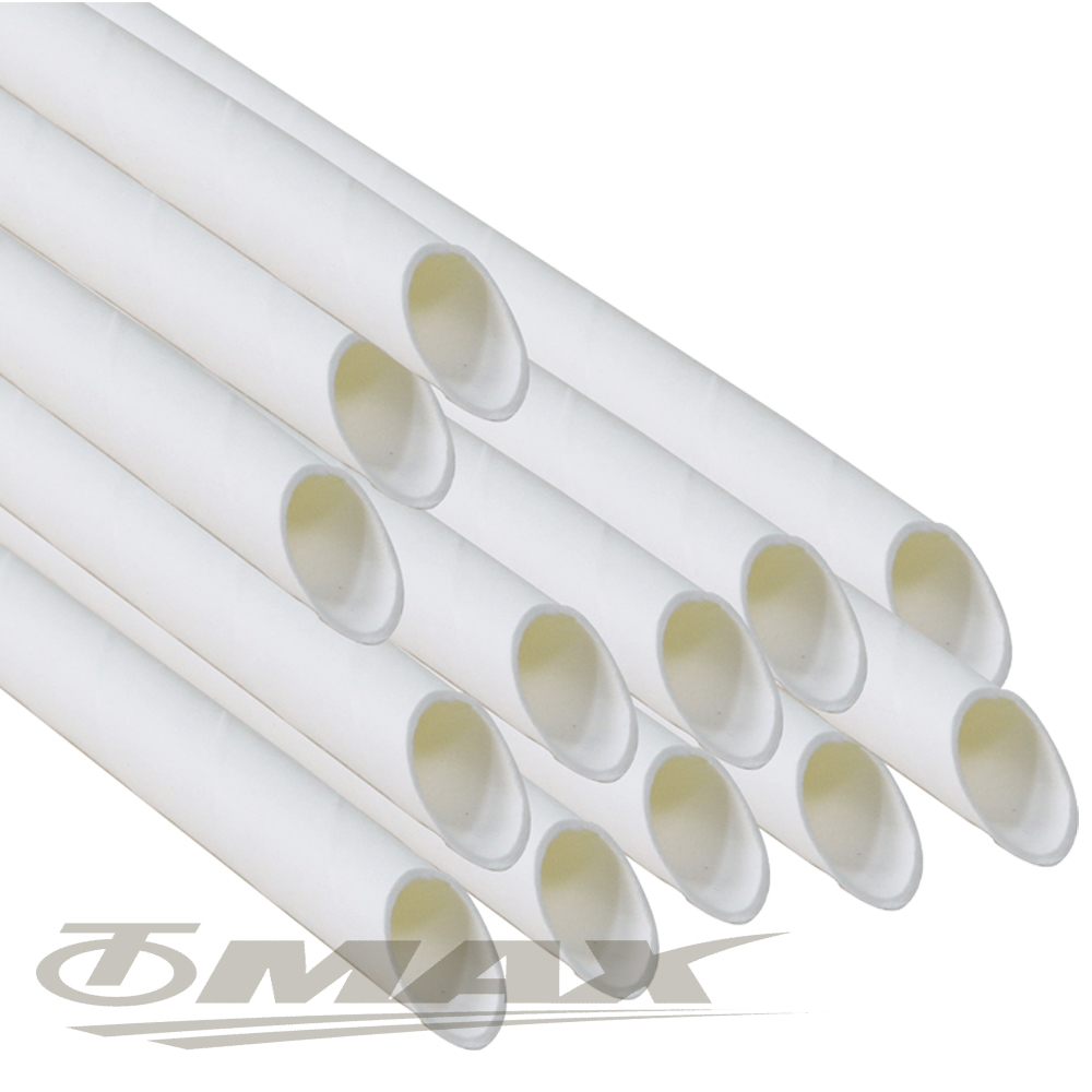 OMAX環保斜口單支包裝紙吸管(8mm/21cm)-200支 破盤下殺 OMAX歐妹思購物網